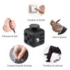 YOU ER MEI Cubo AntiEstres, 2Pcs Fidget Cubo Alivia El