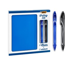 Bic Writing Set With Notebook - 2 Gelocity Quick Dry Pens