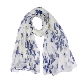 CYian Scarf for Women Butterfly Printed Scarves Long Fashion Scarf Lightweight Shawls Wrap Fall Winter Headscarf for Women,Butterfly