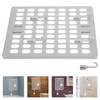 COHEALI 1 Set Nail Wall Mount Pegboard Organizer with Hooks