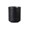 Yamashita Kogei 756621251 Long Black Crystal Tea Cup, Large, 2.8