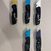 Custom powder coated Fastback - Color: Gloss black/teal