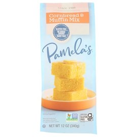 Pamelas Mix Corn Bread & Muffin, 12 oz