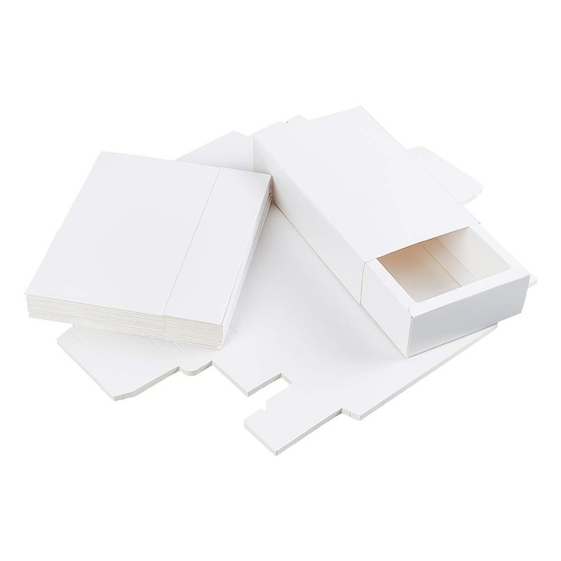 BENECREAT 16 PCS 6.8 x 5.7 x 0.04 inch White