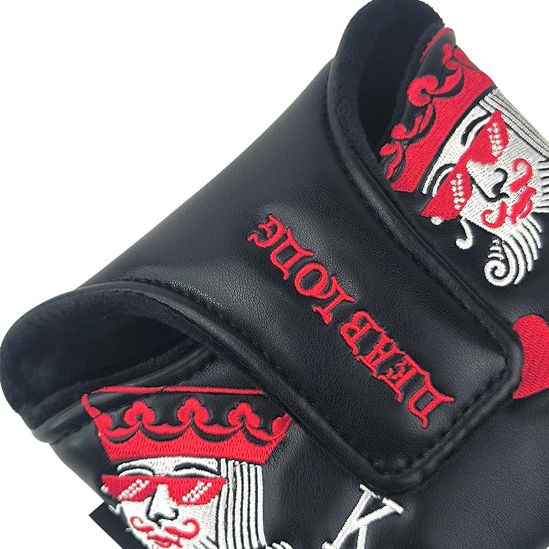 KOOLEVER Mallet Putter Headcover, Golf Putter Head Covers, PU Leather