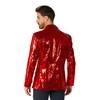 Suitmeister Mens Red Party Blazer - Christmas New Year's Eve