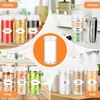 PeacePeo 24 Pcs Plastic Jars, 16 OZ Plastic Jars with