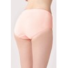 Cervin 100% Cotton Smooth Knit Deep Panties, 3 Color Set,