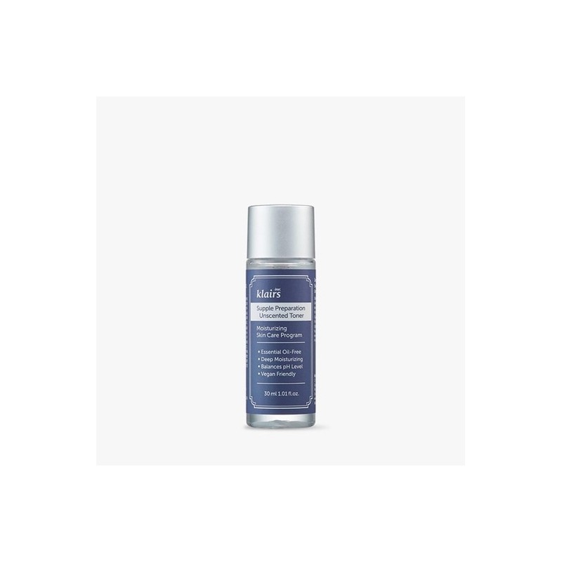 Klairs Supple Preparation Unscented Toner 30ml / 서플 프레퍼레이션 언센티드