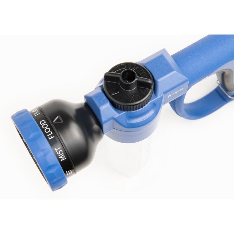 Corvid Adjustable Nozzle with Soap Dispenser, 8-Pattern Spray Hose Nozzle