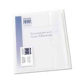 Avery 72278 Translucent Document Wallets, Letter Size, Polypropylene, 12/Box