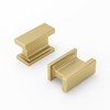 Rergy Cabinet Handles Kitchen Drawer Pulls and Knobs, 10Pack Gold