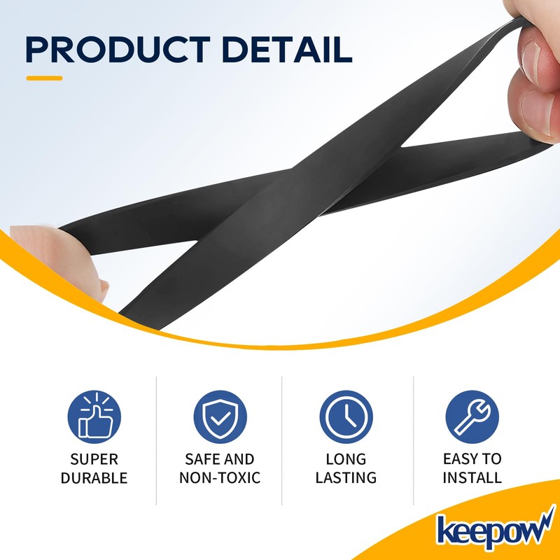 KEEPOW Vacuum Belt Replacement for Hoover WindTunnel XL and Max