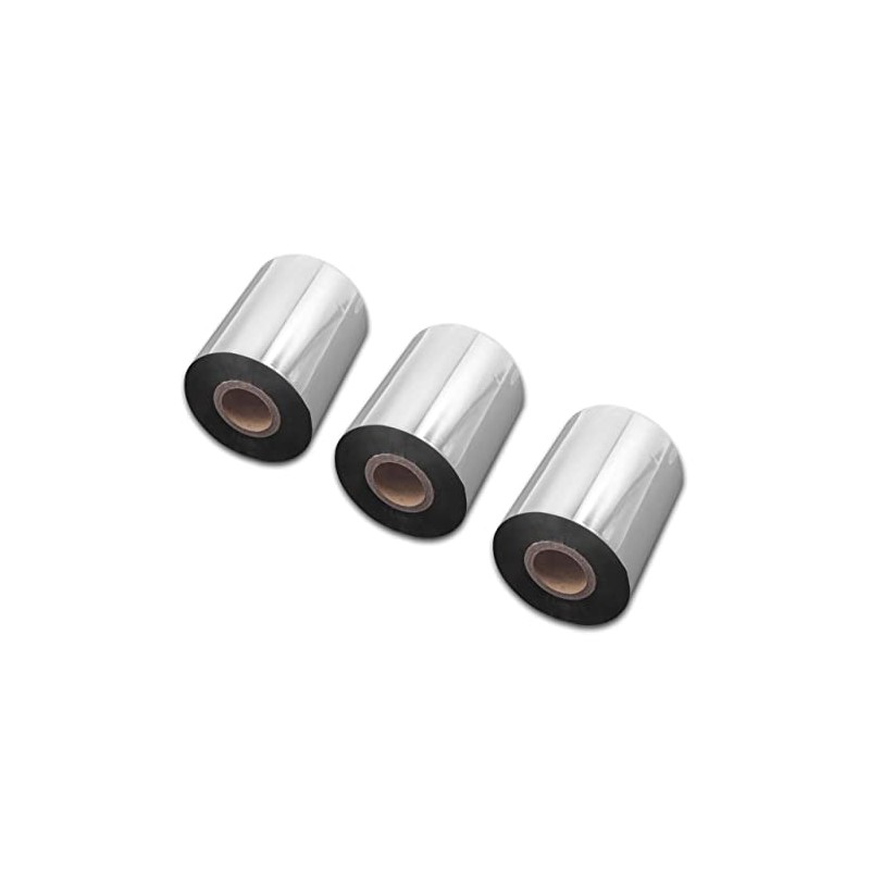 vhbw 3 x Thermal Transfer Tape Compatible with TSC TTP-346M,