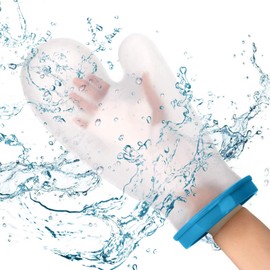 wlertcop Waterproof Cast Cover Arm Forearm Shower Protector Waterproof Hand Cover Finger Protectors for Shower Wounds Arm Cast Protectors - for Kids & Adult