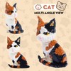 GaoDeBuChou Calico Cat Micro Building Block Set,1300 Pieces Animals Mini
