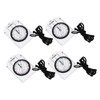 OHPHCALL 5sets Survival Compass Hiking Camping Navigation Lightweight Pocket Design