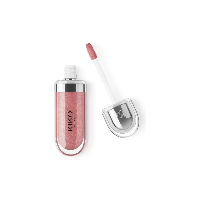 Kiko Milano 3D Hydra Lipgloss Lilás Brillante Perlado Hidratante Voluminizador