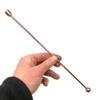 Shiny Copper Cocktail Double Weighted Muddler Stir Stick 12"