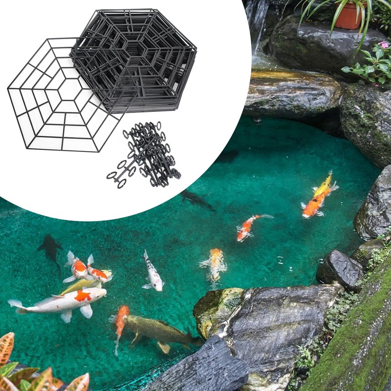 Generic 20Pcs Fishing Pond Net Protectors Netting Accessories Easy Install