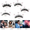 Magnetic Lashes Kit, Reusable 3D 5D Magnetic Eyelashes Set with