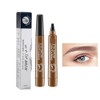 Nexavale, Nexavale Eyebrow, Nexavale Eye Brow, Natural Precise 4 Point Eyebrow Pencil, 2024 New Magic Eyebrow Enhancing Pen, Waterproof Natural Eyebrow Pen, 4 Tipped Precise Brow Pen (01 Light Brown)