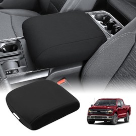 Center Console Cover Fits F150 2021-2024 2025 Neoprene Armrest Box Protective Cover Center Console Middle Console Cover Accessories Bucket Seat Only