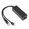 POE Splitter Metal Shell Design 5V 2.5A Type C Interface