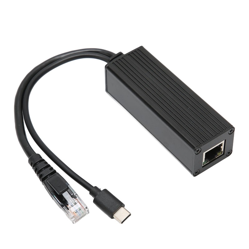 POE Splitter Metal Shell Design 5V 2.5A Type C Interface