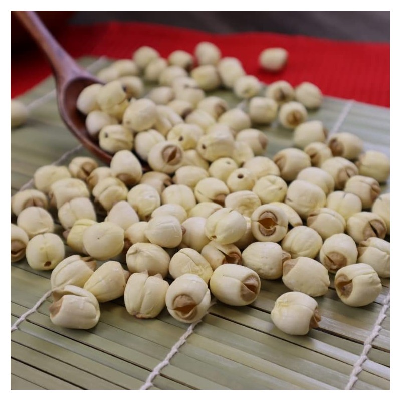 Royal Seafood USA Premium Raw White lotus seed, 225g dried