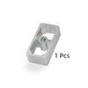 QGHAUC 1 Inch Lowering Block for 2.5" Leaf Spring -
