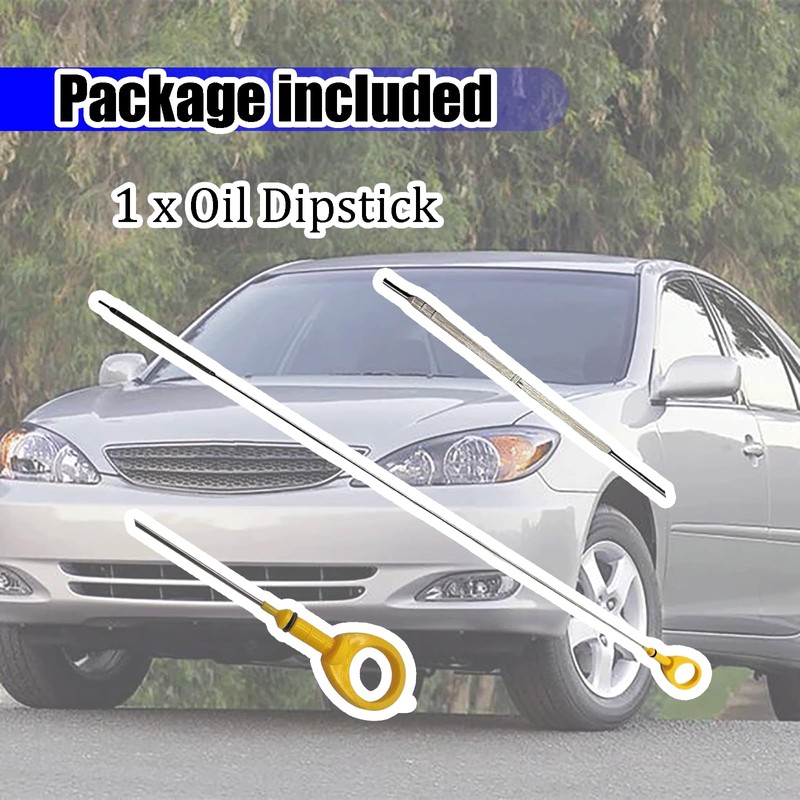 Engine Oil Dipstick,Compatible with Toyota Camry 2002-2006, Highlander 2004-2005, Rav4