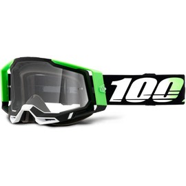100% Racecraft 2 Adult Off-Road Motorcycle Goggles - Kalkuta/Clear Lens/One Size