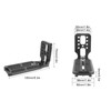L13050 Aluminum Alloy Camera LShape Bracket Vertical Shooting Quick Release