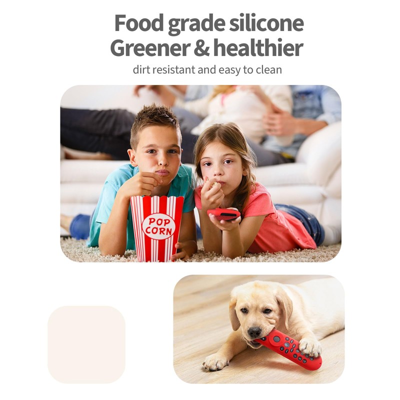 DUOLAXMENG Silicone Remote Cover Replacement for Xumo Stream Box,Anti Slip