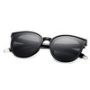OCCFAE Polarized Oversized Sunglasses for Women Men Trendy Cateye Sun
