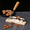 Cascanueces Mecánico para todas las nueces,Herramienta ajustable para nueces, avellanas,Quebrador