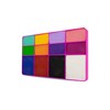 Paleta Mate, maquillaje corporal, base agua, hipoalergénico, COLIBRIX