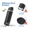 Chonwul 2PCS Bow Silicone Boot for Owala 24OZ，Anti-Slip Protective Sleeve