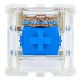 Gateron G Pro 3.0 Blue Switches for Mechanical Keyboard - 32 Pack, Pre-Lubed 3-Pin Clicky RGB Switches (60gf) – for Typing