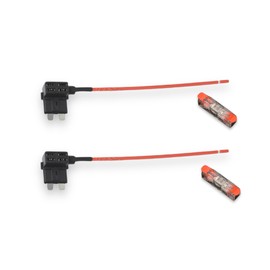 No Crimping Add-A-Circuit Fuse Taps - Standard Blade Fuse Holder ATO/ATC 12V/24V/32V Easily Add Protected Piggy Back Fuse in Seconds For Cars, Motorbikes, Trucks and Caravans.