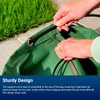 Courtyard Connect Large Canvas Military Green Garden Waste Bag with