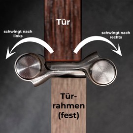 1 Pair Stainless Steel Hinges 100 mm Swing Door Hinge Swing Door Wooden Door Garden Gate Salon Door Garden Door Saloon Door Lattice Door Hinge Double Hinge