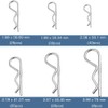 R Pin Snap Pin Cotter Pin R Spring Fastener Stainless
