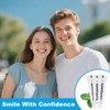 Travel Toothpaste Bulk, 6g/0.21oz White Disposable Toothpaste Suitable for Hotels,