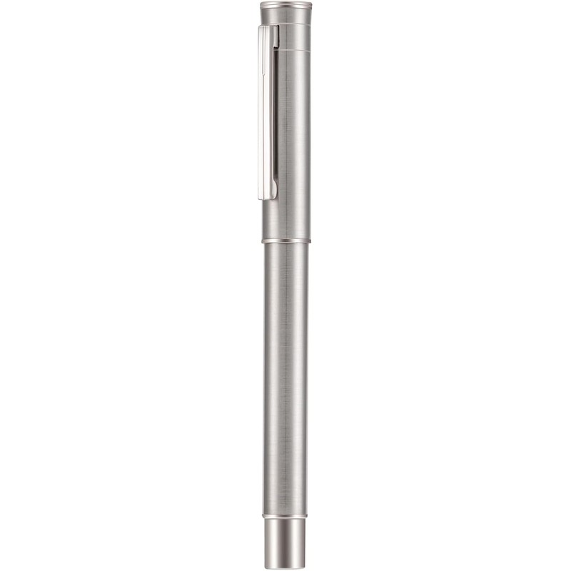 Hong Dian - Pluma estilográfica Forest Pro Silver de acero