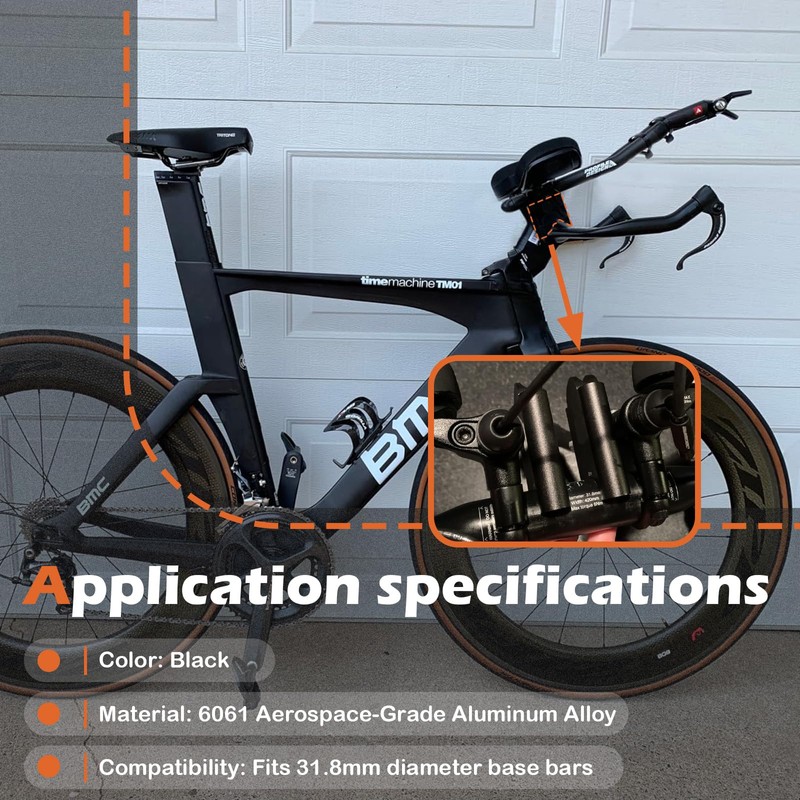 Aerobar Bracket Riser Kit Fit for Profile Design 30mm Height
