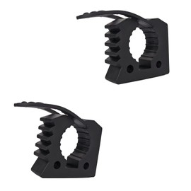 Quick-Release Rubber Clamp,Rubber Mount Clamps from 1'' to 1-1/3'' in Diameter Tools,Used by vehicle on Off-road vehicles, UTVs, ATVs (2p)