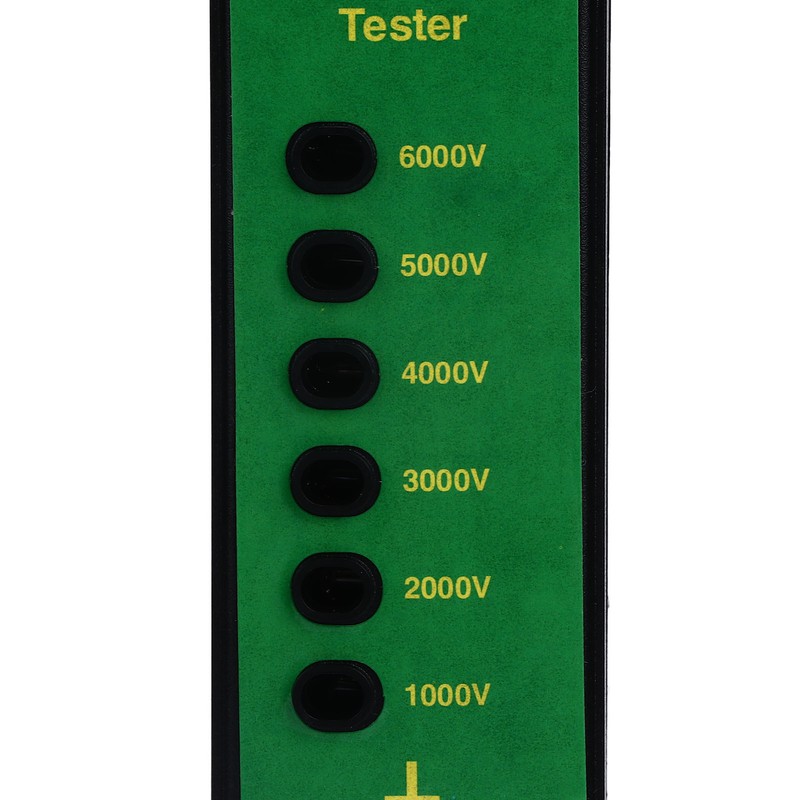 Electric Fence Voltage Tester 6 Indicator Light Maximum 6000V Animal