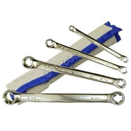 Professional Chrome Vanadium 4Pc Star Spanner Set SP135